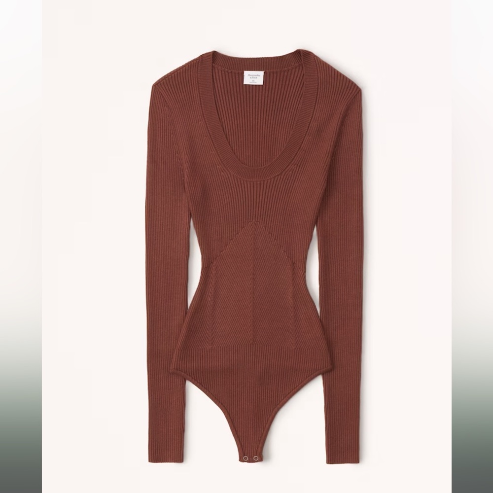 Abercrombie Scoopneck Sweater Bodysuit